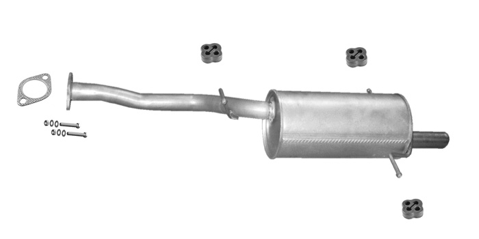Endschalldämpfer für SUBARU IMPREZA 1.5 AWD 105PS Kombi/Stufenheck Auspuff