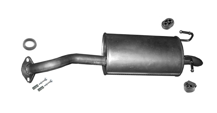 Endschalldämpfer für HONDA CR-V IV 2.0 155PS AWD und iVtec 2012-2017 Auspuff