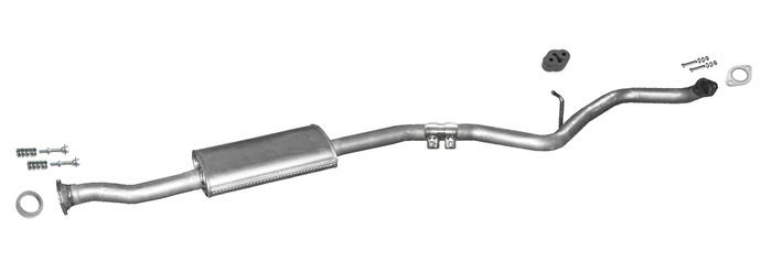 Mittelschalldämpfer für SUBARU OUTBACK IV (BR) 2.5 167PS 2009-2015 Mitteltopf