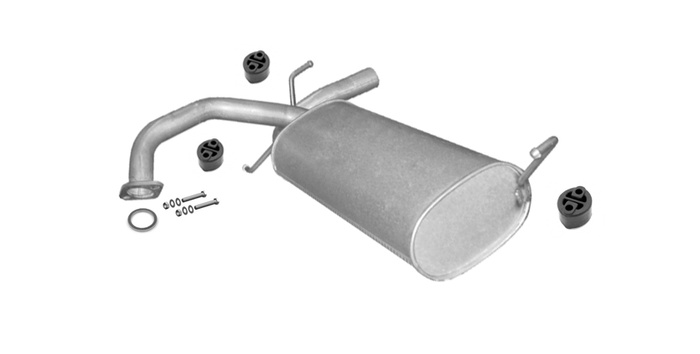 Endschalldämpfer für FIAT SEDICI 1.9 MJT / SUZUKI SX4 GY 1.6 1.9 DDiS Auspuff