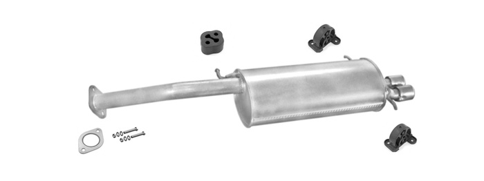 Endschalldämpfer für FORD PROBE 2.5 24V 162PS 1993-1995 Auspuffanlage