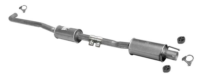 Mittelschalldämpfer für ROVER 75 1.8 TURBO MG ZT-T 180 / 180 16V