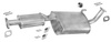 Mittelschalldämpfer für FORD MEVERICK 2.7 TD NISSAN TERRANO II 2.7 TDi Auspuff