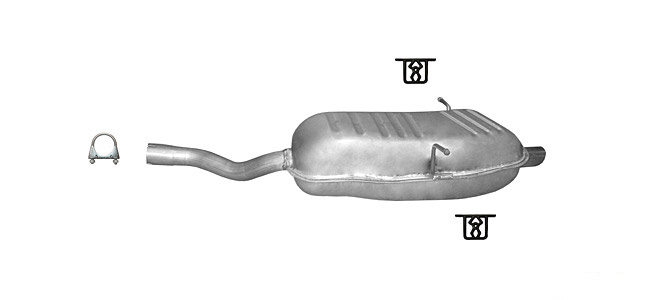 Auspuff BMW 3 (E46) 316 318 Stufenheck Coupe Cabrio Kombi Auspuffanlage