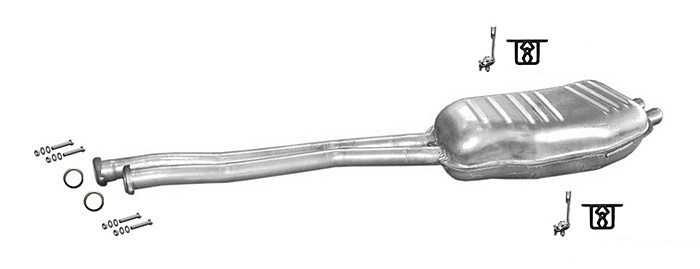 Auspuff BMW 3 (E36) 325 24V Auspuffanlage