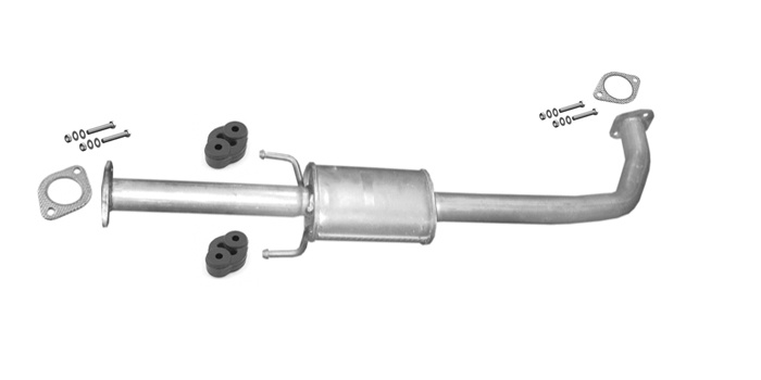 Mittelschalldämpfer für Huyndai i30 I 1.6 2.0 CRDi für ohne DPF Auspuff