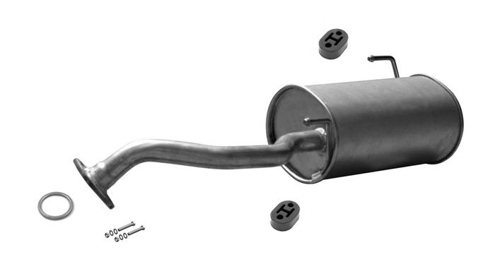 Endschalldämpfer für NISSAN MICRA IV 1.2 2010-2015 Endtopf