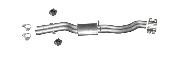 Mittelschalldämpfer BMW 3 (E46) 320i/Ci 170PS 325i/Ci 192PS 99-05 Auspuff