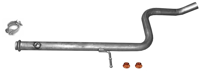 Rohr Mitte für PEUGEOT 208 I, 2008 I & CITROËN C3 III, C3 III VAN BlueHDi 1.6