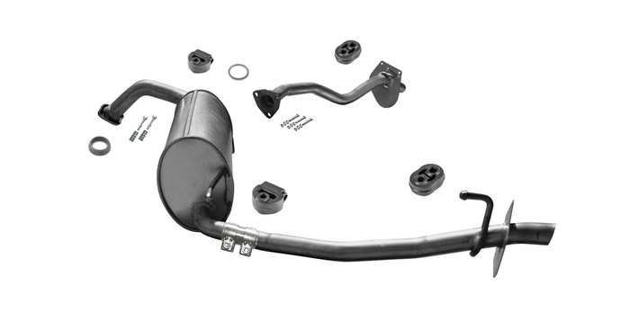 Endschalldämpfer für HONDA CIVIC VIII 1.8 für 3 Türen ab 2005 Auspuff