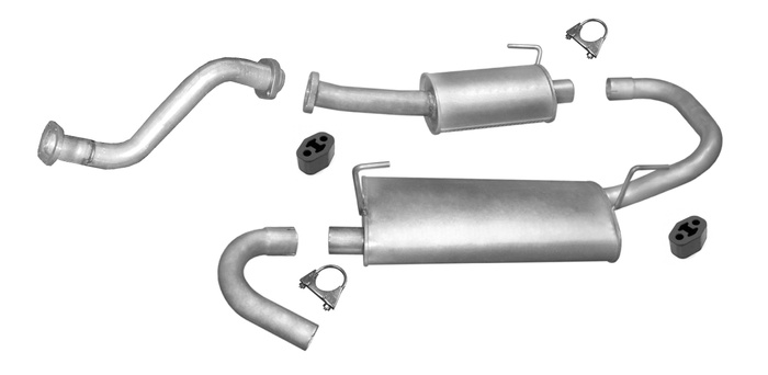 Auspuff für MULTICAR M26 M26.4 2.8 106PS Auspuffanlage