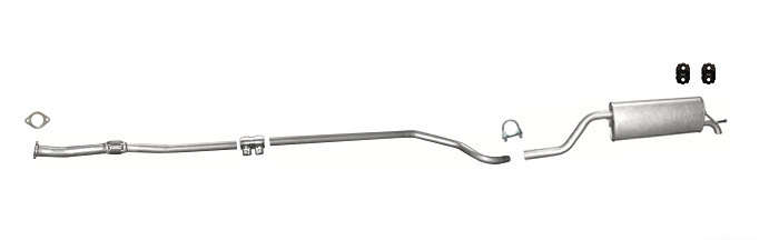 Auspuff FIAT PUNTO / GRANDE PUNTO (199) 1.4 AB 2005 Auspuffanlage