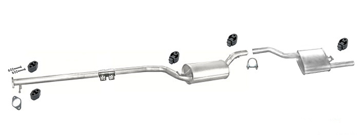 Auspuff FORD FOCUS MK1 2.0 16V Kombi Auspuffanlage