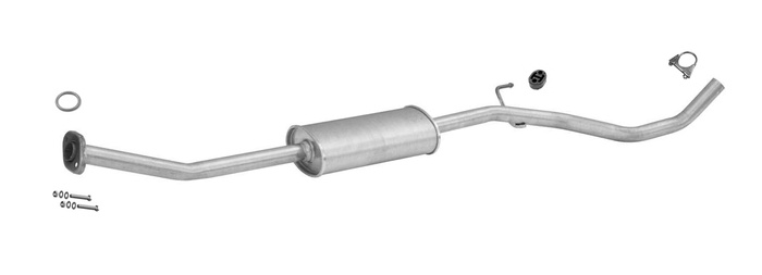 Mittelschalldämpfer für NISSAN MICRA III 1.2 65PS 80PS 1.4 88PS 02-10 Auspuff