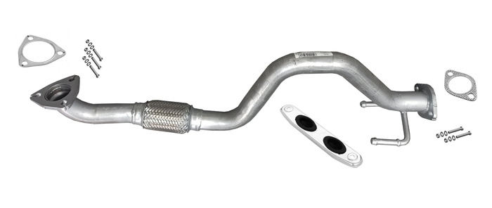 Hosenrohr für SEAT ALTEA LEON SKODA OCTAVIA VW GOLF V VI PLUS 1.4 inkl. Halter!