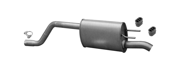 Endschalldämpfer für OPEL MERIVA B 1.3 CDTi Ab 06.2010 75, 95PS Auspuff