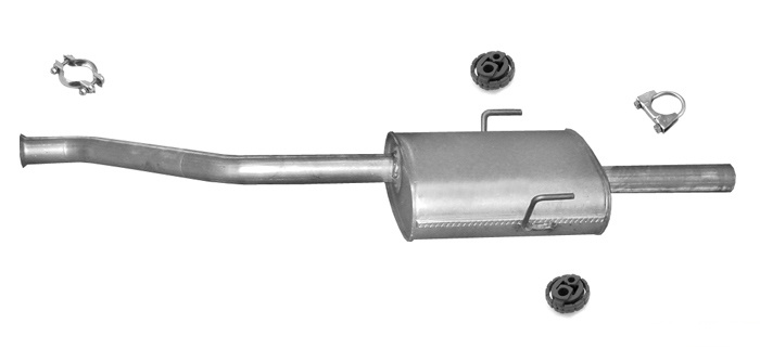 Mittelschalldämpfer RENAULT ESPACE III 2.2 dCi 85/96 kW 2000-10.2002 Auspuff