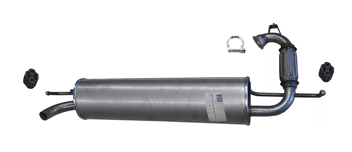 Endschalldämpfer für RENAULT TWINGO SMART FORTWO FORFOUR (453) 0.9 1.0 ab 2014