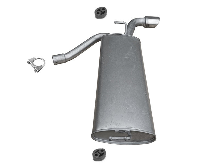 Endschalldämpfer für OPEL MOKKA 1.4 Turbo 1.6 1.8 auch MOKKA X Auspuff Endtopf