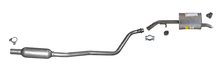 Auspuff für HYUNDAI i10 II 1.0 auch LPG Fließheck 2013-2016 Auspuffanlage