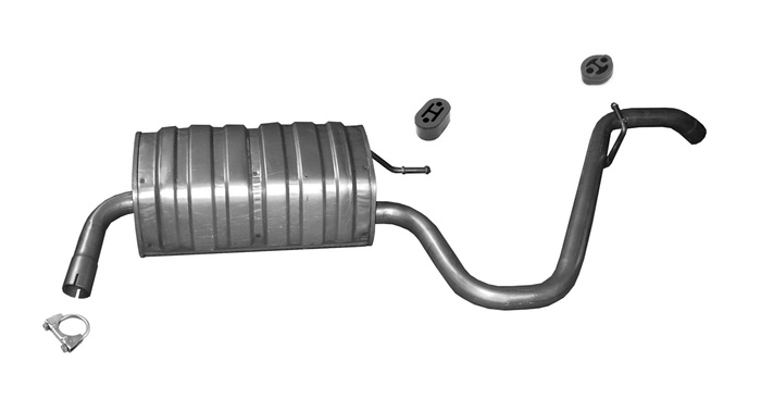 Endschalldämpfer für HYUNDAI i30 II 1.4 99PS Schrägheck / Coupe Auspuff Endtopf