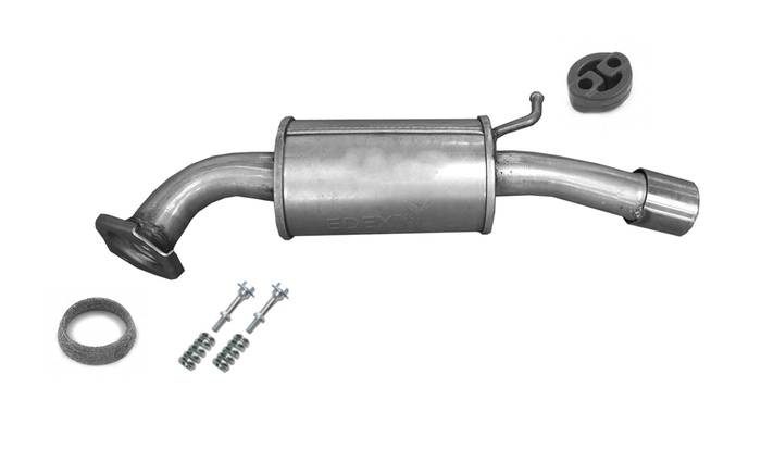 Endschalldämpfer für TOYOTA HIGHLANDER (U2) 3.3 171KW 2003-2007 Auspuff