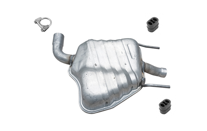 Endschalldämpfer für ALFA ROMEO 159 1.8 MPi 1.9 JTS Auspuff Endtopf