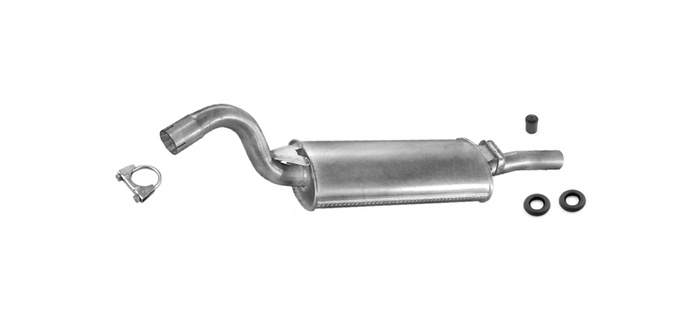 Endschalldämpfer für AUDI 80 B3 1.6 1.8 1.9 2.0 8V Stufenheck / Coupe Auspuff