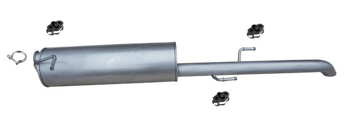 Endschalldämpfer für OPEL MOVANO B RENAULT MASTER 3 III 2.3 dCi CDTi Endtopf