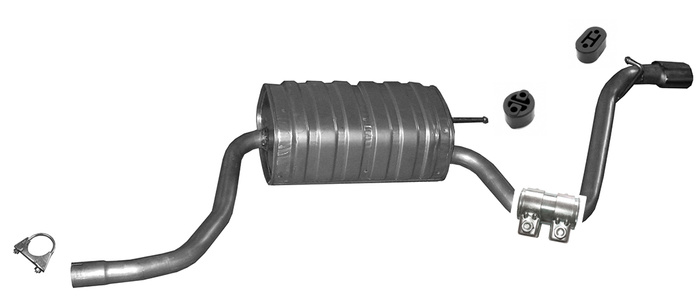 Endschalldämpfer für Kia Pro Cee'd 1.4 1.6 2006-07.2009 Auspuff Endtopf