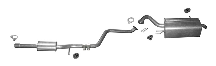 Auspuff für KIA CARENS IV 1.6 GDi Auspuffanlage