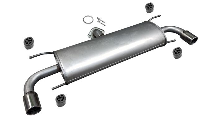 Endschalldämpfer MAZDA CX-5 I 2.0 2WD + 4WD Auspuff Endtopf