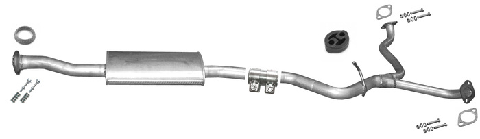 Mittelschalldämpfer für SUBARU LEGACY V / OUTBACK 3.6 260PS  Auspuff Mitteltopf