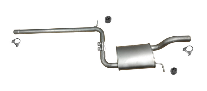 Mittelschalldämpfer für SKODA SUPERB III 2.0 TDI 150PS 2015-2018 Mitteltopf