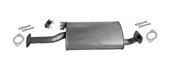 Mittelschalldämpfer für OPEL FRONTERA B 3.2i 205PS LWB Ab 10.1998 Auspuff