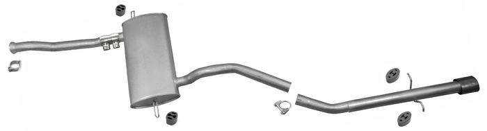 Endschalldämpfer für VOLVO 800 Series C70 S70 V70 2.0 2.3 20V 2.5 TDi 1993-2005