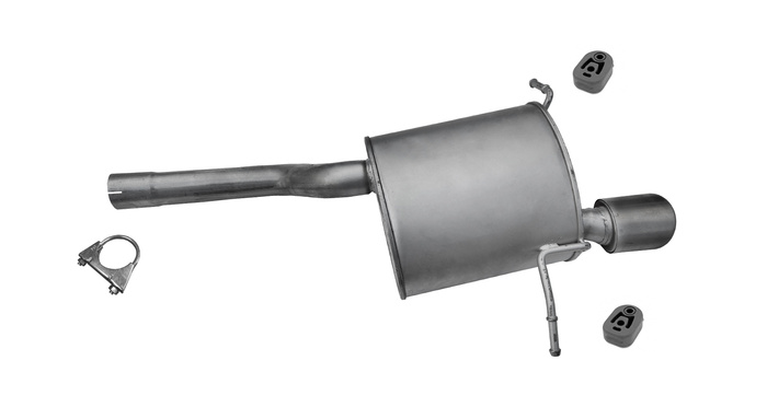 Endschalldämpfer für MERCEDES C SPORTCOUPE CL203 C180 C200 C230 Auspuff