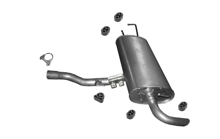 Endschalldämpfer für RENAULT KOLEOS I 2.5 auch 4x4 Endtopf