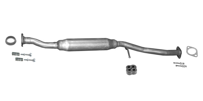 Mittelschalldämpfer für SUBARU IMPREZA 1.5 AWD Ab 2006 Stufenheck Auspuff