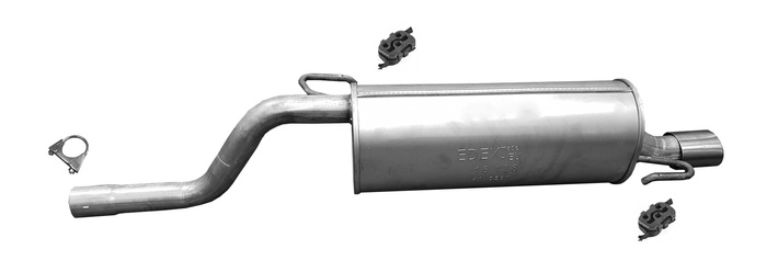 Endschalldämpfer für ALFA ROMEO MITO & FIAT PUNTO 1.4 77KW 88KW 07-16 Auspuff