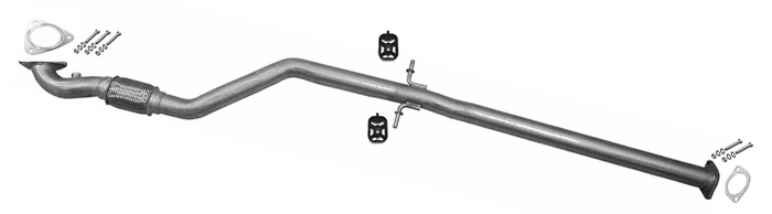 Rohr Vorne für OPEL ASTRA J 2.0 CDTi 16V Auch GTC 160 165 PS Schrägheck Auspuff