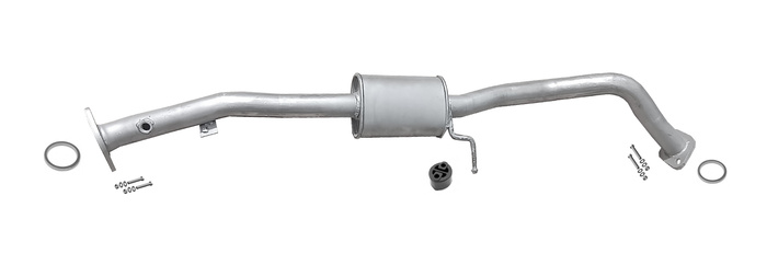 Mittelschalldämpfer für MAZDA MX-5 II 1.6 110PS 1.8 147PS 08.2000-2005 Auspuff