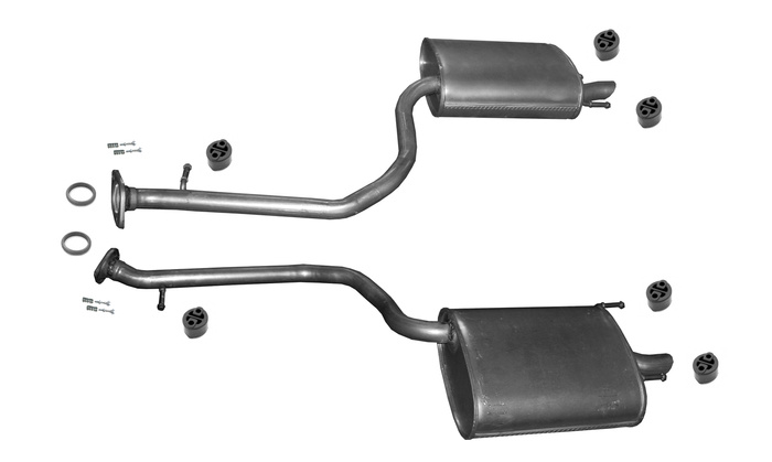 Endschalldämpfer für LEXUS GS 250 2.5 209PS ab 2012 Auspuff