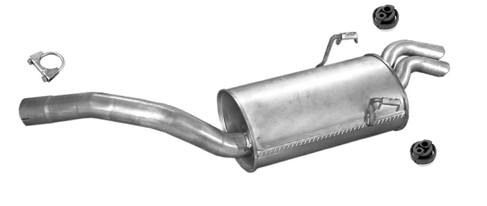 Endschalldämpfer CITROEN JUMPY PEUGEOT EXPERT FIAT SCUDO 1.9TD 2.0HDI/JTD