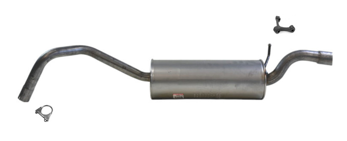 Endschalldämpfer für VW POLO V AUDI A1 1.0 TSi TFSi 2014-2018 Endtopf