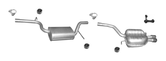 Auspuff für VOLKSWAGEN PASSAT 2.0 TFSi ab 2005 Auspuffanlage