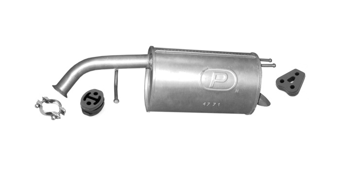 Endschalldämpfer für KIA PICANTO (BA/SA) 1.0 1.1 Auspuff