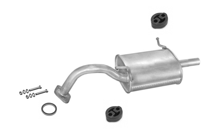 Endschalldämpfer für DAIHATSU CHARADE IV 1.0 1.3 1.3i 16V 93-99 Auspuff