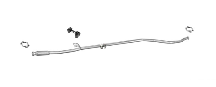 Rohr PEUGEOT 206 1.4 HDI Schrägheck 2001-2009 Auspuff Mittelrohr Flexrohr
