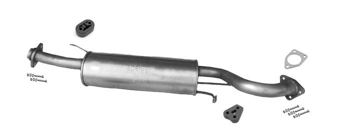 Mittelschalldämpfer für MITSUBISHI PAJERO SPORT I 3.0 V6 2.5 TDi ab 1998 Auspuff